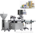 Automatic water bottle filling capping and labeling machine